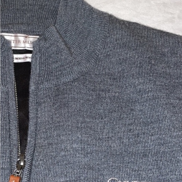 Peter Millar 1/4 Zip Golf Vest - Picture 4 of 4